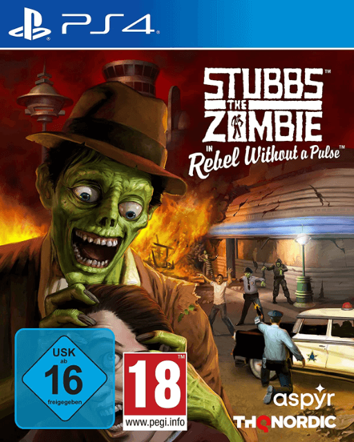Stubbs the Zombie in Rebel Without a Pulse (COLLECTOR'S EDITION) screenshot 1 for Playstation 4